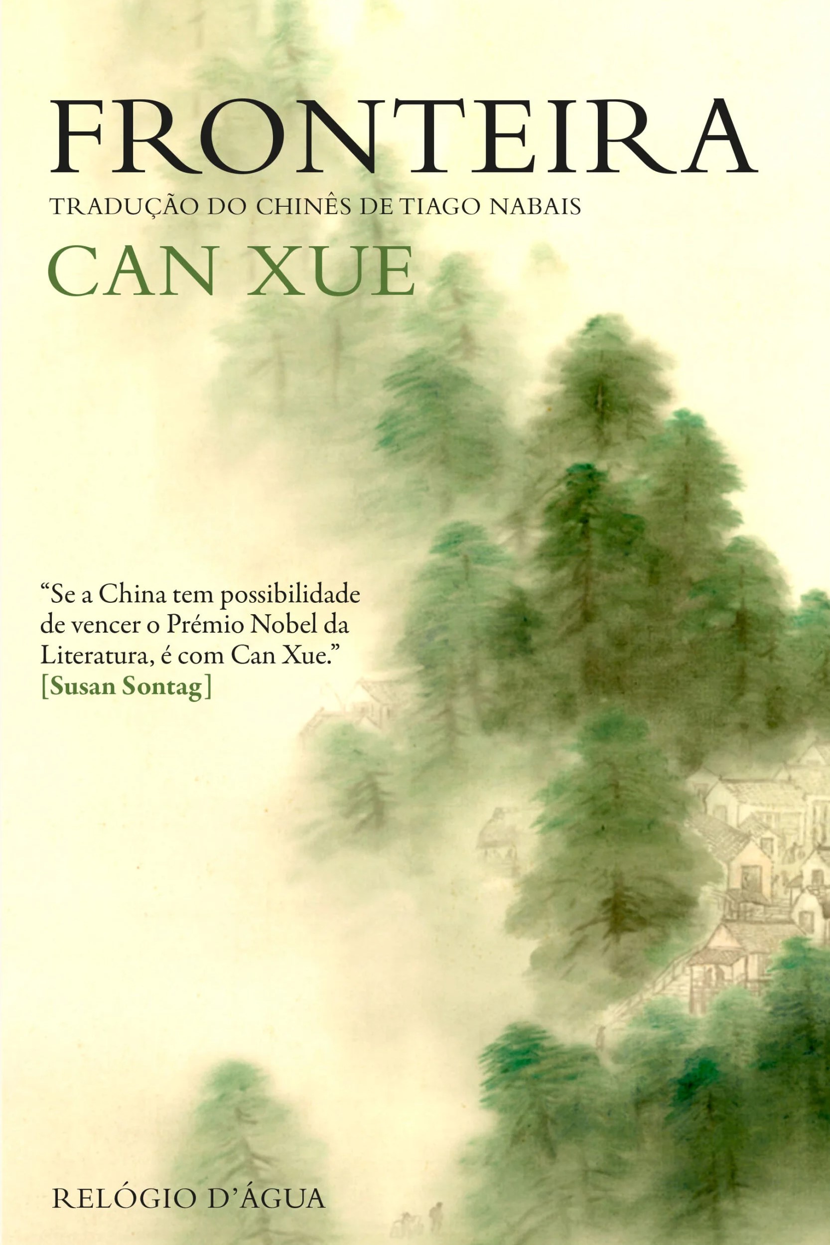 Capa de Fronteira, de Can Xue