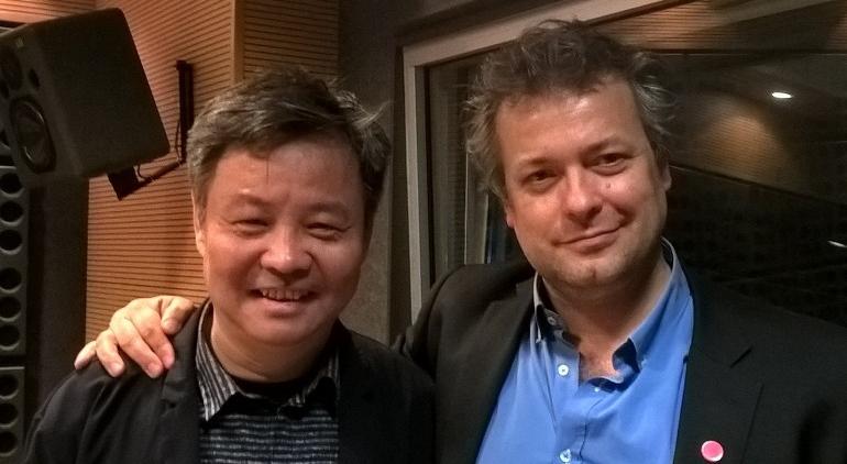 Yu Hua e Luís Caetano na Antena 2